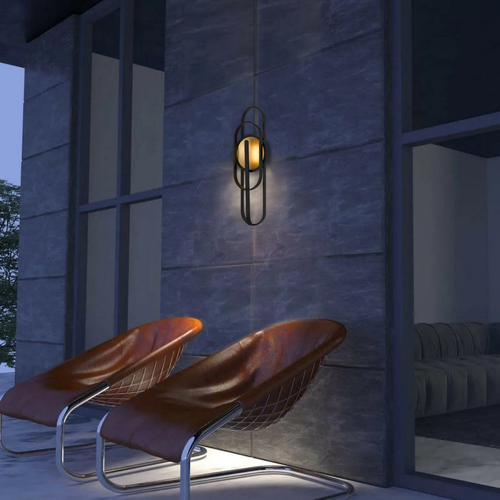 Alteck - AW0092-3CCT-W-BK - LED Wall Sconce - Raymond - Sand Black