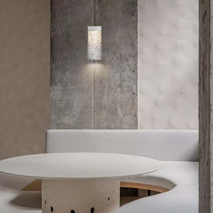 Alteck - AW0095-3CCT-W-BA - LED Wall Sconce - Terrazzo - Brushed Aluminum