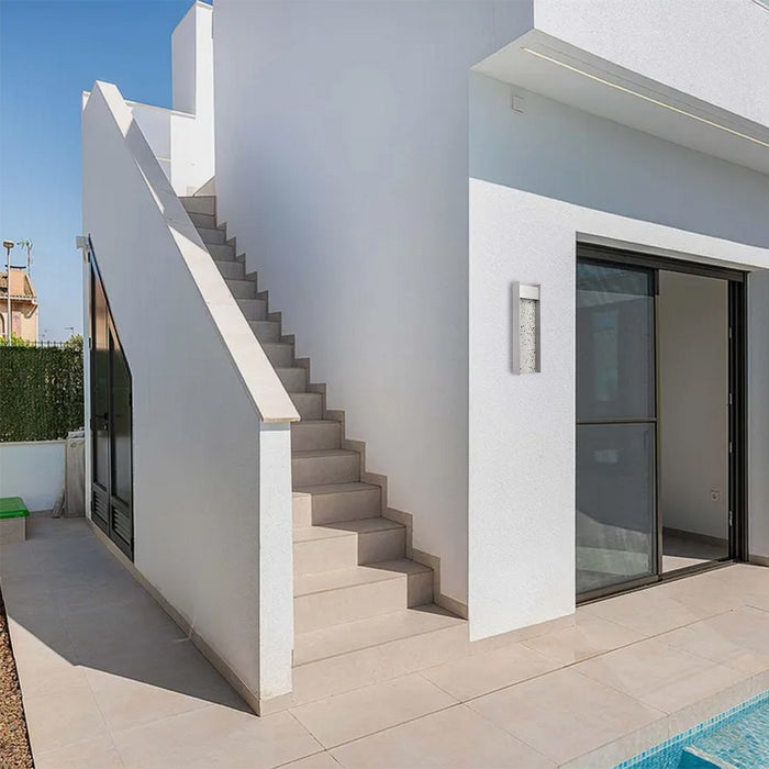 Alteck - AW0096-3CCT-W-BA - LED Wall Sconce - Terrazzo - Brushed Aluminum