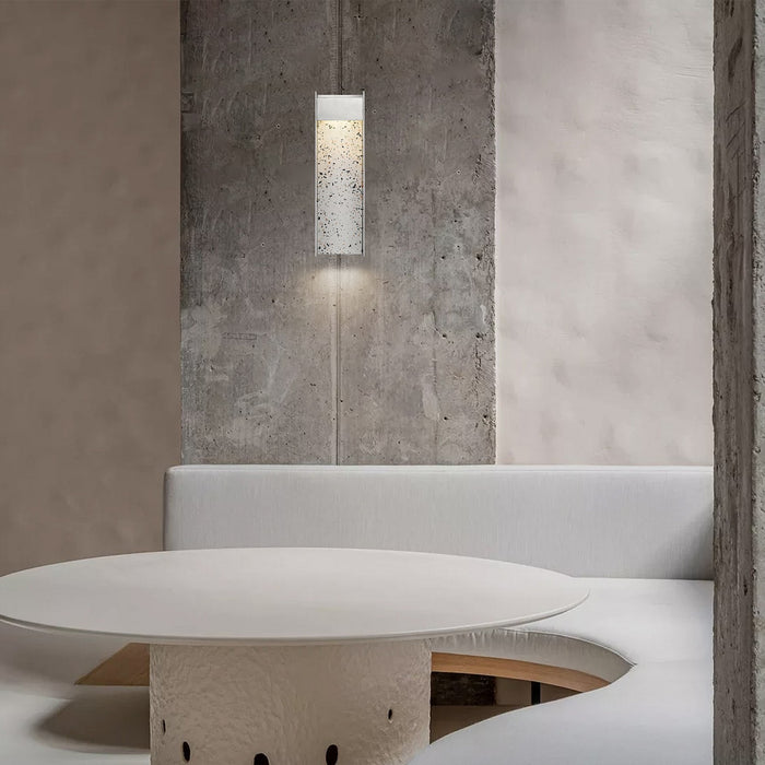 Alteck - AW0096-3CCT-W-BA - LED Wall Sconce - Terrazzo - Brushed Aluminum