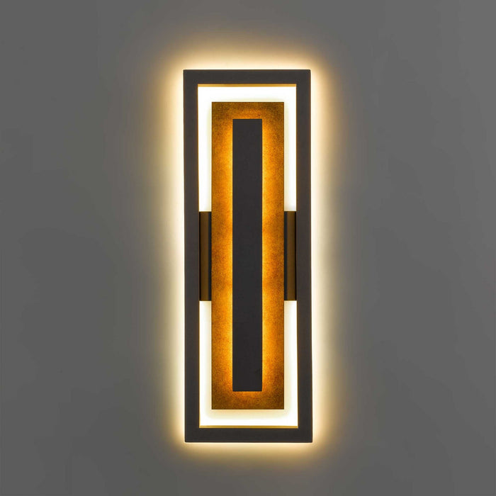 Alteck - AW0099-3CCT-W-DB - LED Wall Sconce - Panels - Dark Bronze