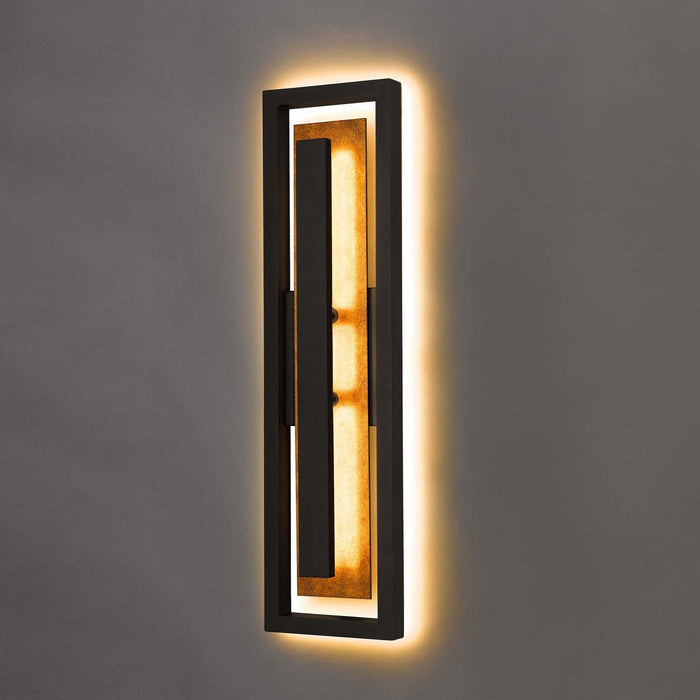 Alteck - AW0100-3CCT-W-DB - LED Wall Sconce - Panels - Dark Bronze
