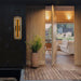 Alteck - AW0100-3CCT-W-DB - LED Wall Sconce - Panels - Dark Bronze