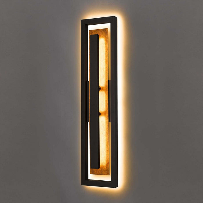 Alteck - AW0101-3CCT-W-DB - LED Wall Sconce - Panels - Dark Bronze