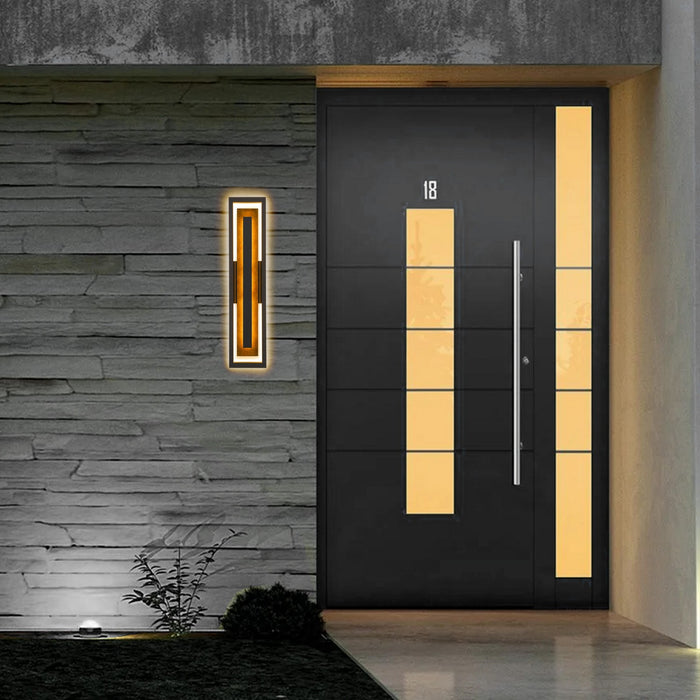 Alteck - AW0101-3CCT-W-DB - LED Wall Sconce - Panels - Dark Bronze