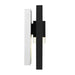 Alteck - AW0105-3CCT-W-BK - LED Wall Sconce - Mars - Sand Black