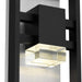 Alteck - AW0105-3CCT-W-BK - LED Wall Sconce - Mars - Sand Black