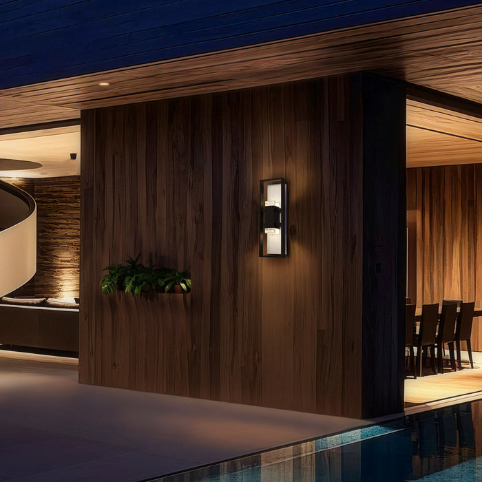 Alteck - AW0106-3CCT-W-BK - LED Wall Sconce - Mars - Sand Black
