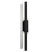 Alteck - AW0107-3CCT-W-BK - LED Wall Sconce - Mars - Sand Black