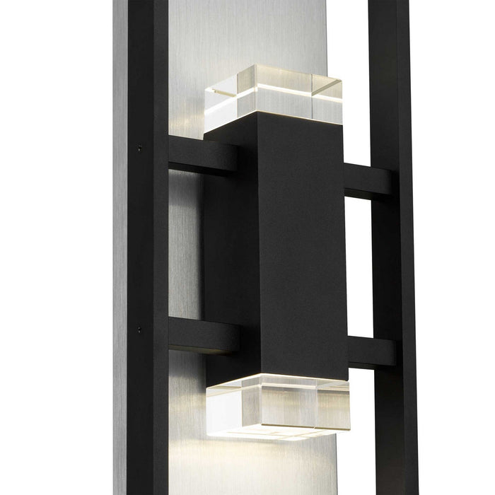Alteck - AW0107-3CCT-W-BK - LED Wall Sconce - Mars - Sand Black