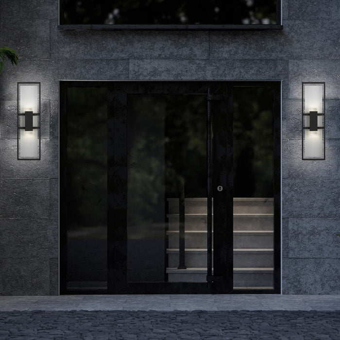 Alteck - AW0107-3CCT-W-BK - LED Wall Sconce - Mars - Sand Black