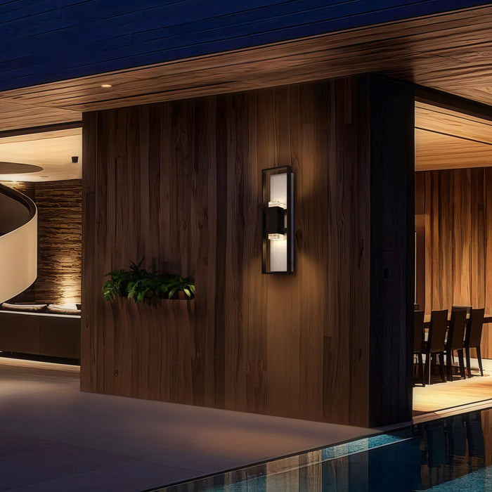 Alteck - AW0107-3CCT-W-BK - LED Wall Sconce - Mars - Sand Black