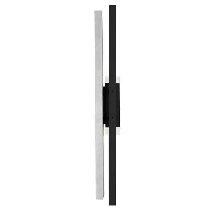 Alteck - AW0108-3CCT-W-BK - LED Wall Sconce - Mars - Sand Black