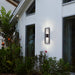 Alteck - AW0108-3CCT-W-BK - LED Wall Sconce - Mars - Sand Black