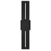 Alteck - AW0110-3CCT-W-BK - LED Wall Sconce - Slot - Sand Black