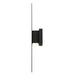 Alteck - AW0110-3CCT-W-BK - LED Wall Sconce - Slot - Sand Black