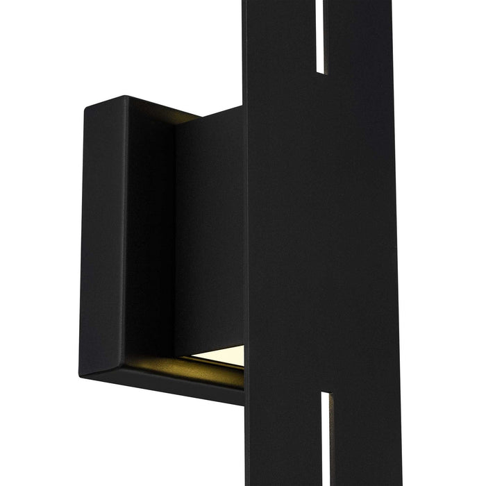 Alteck - AW0110-3CCT-W-BK - LED Wall Sconce - Slot - Sand Black