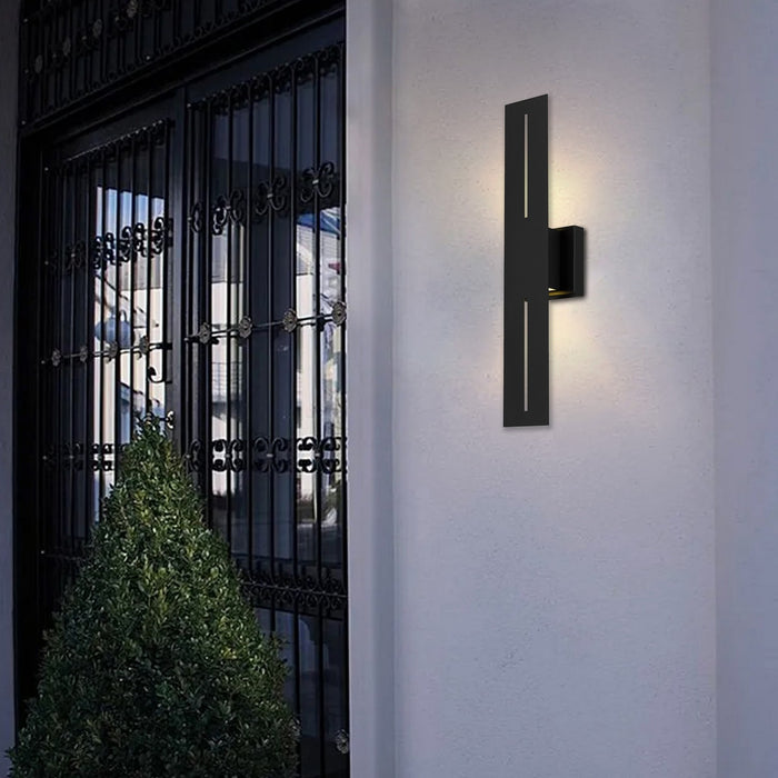 Alteck - AW0110-3CCT-W-BK - LED Wall Sconce - Slot - Sand Black