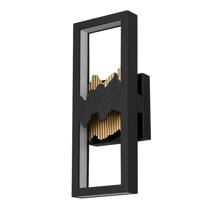 Alteck - AW0111-3CCT-W-BK/PB - LED Wall Sconce - Sunrize - Sand Black