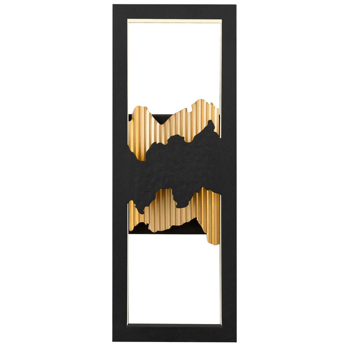 Alteck - AW0111-3CCT-W-BK/PB - LED Wall Sconce - Sunrize - Sand Black