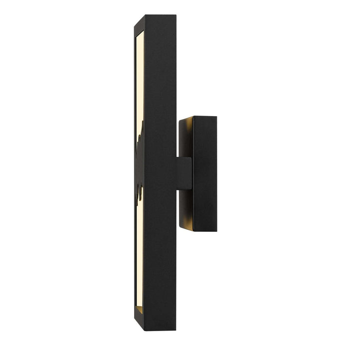 Alteck - AW0111-3CCT-W-BK/PB - LED Wall Sconce - Sunrize - Sand Black
