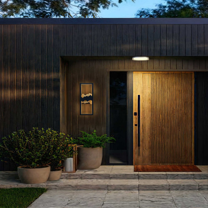 Alteck - AW0112-3CCT-W-BK/PB - LED Wall Sconce - Sunrize - Sand Black