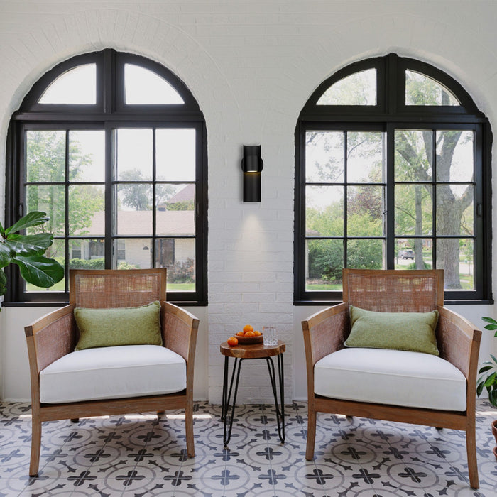 Alteck - AW0113-3CCT-W-BK - LED Wall Sconce - Hugo - Sand Black