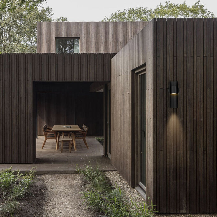 Alteck - AW0113-3CCT-W-BK - LED Wall Sconce - Hugo - Sand Black