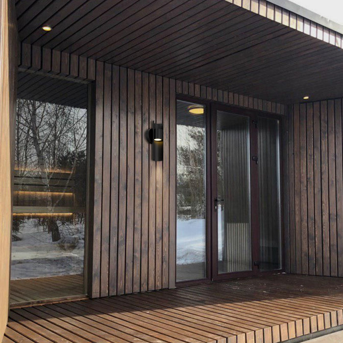 Alteck - AW0113-3CCT-W-BK - LED Wall Sconce - Hugo - Sand Black