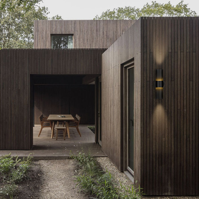 Alteck - AW0114-3CCT-W-BK - LED Wall Sconce - Hugo - Sand Black