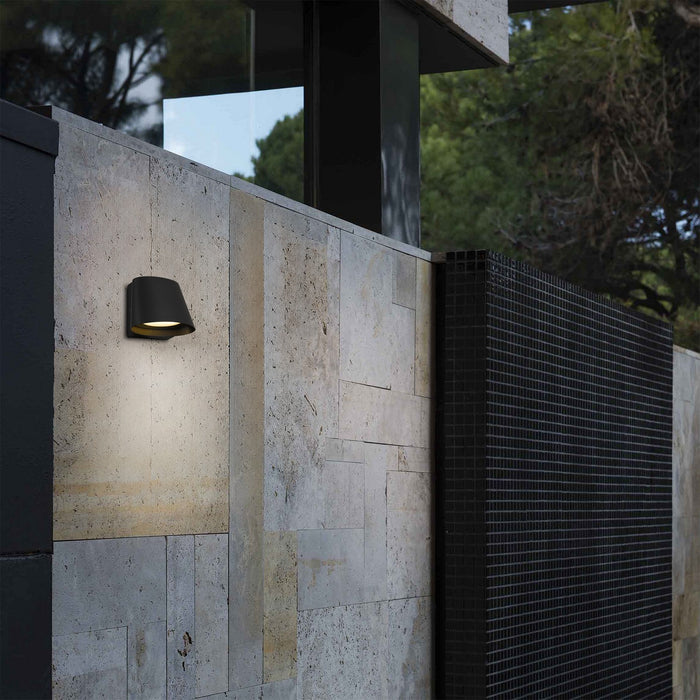 Alteck - AW0115-3CCT-W-BK - LED Wall Sconce - Grace - Sand Black