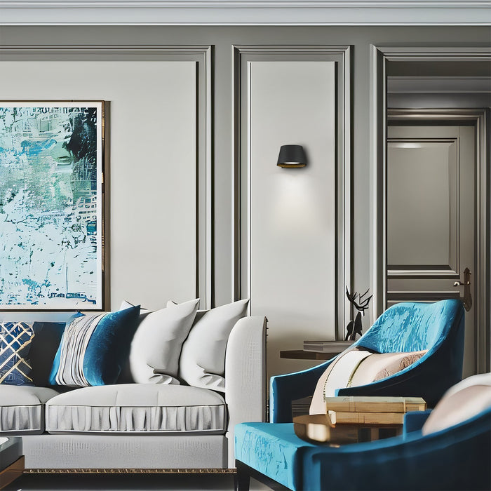 Alteck - AW0115-3CCT-W-BK - LED Wall Sconce - Grace - Sand Black