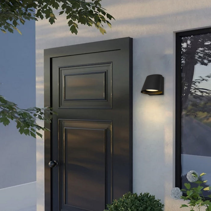 Alteck - AW0115-3CCT-W-BK - LED Wall Sconce - Grace - Sand Black