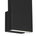 Alteck - AW0117-3CCT-W-BK - LED Wall Sconce - Mille - Sand Black
