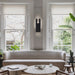 Alteck - AW0117-3CCT-W-BK - LED Wall Sconce - Mille - Sand Black