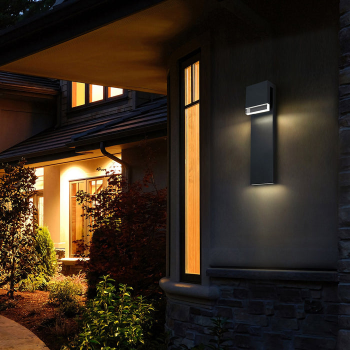 Alteck - AW0118-3CCT-W-BK - LED Wall Sconce - Lagos - Sand Black