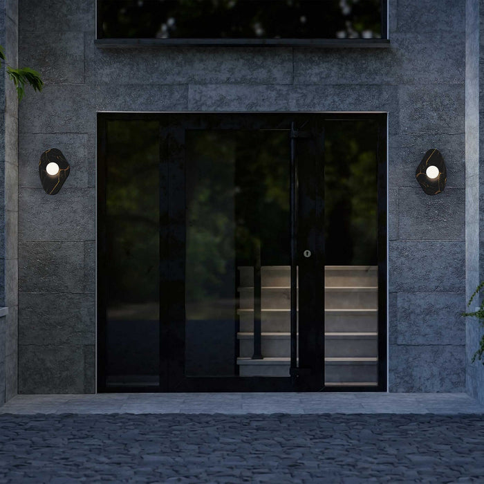 Alteck - AW0120-3CCT-W-BK - LED Wall Sconce - Tenere - Sand Black