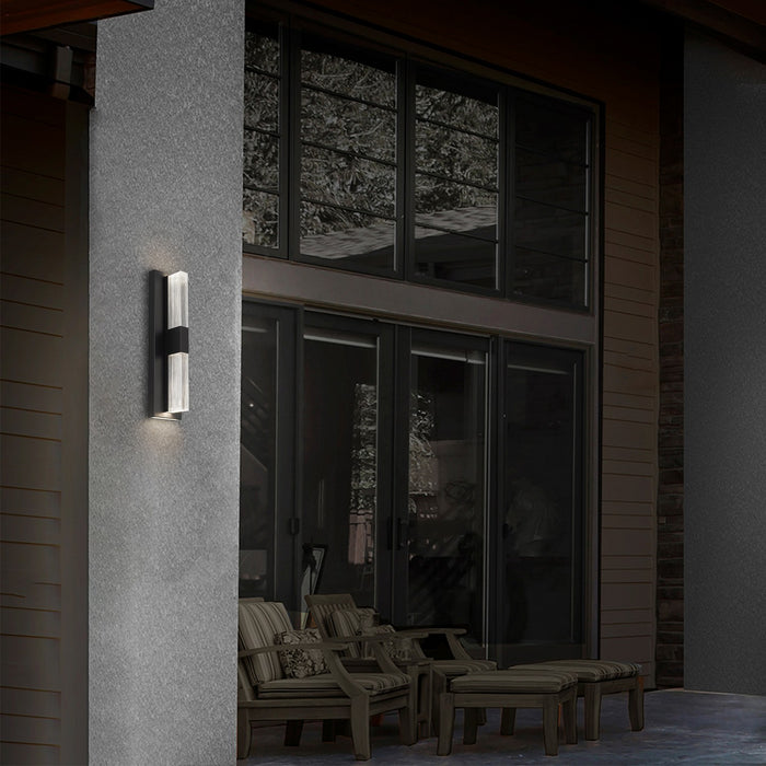Alteck - AW0121-3CCT-W-BK - LED Wall Sconce - Arles - Sand Black