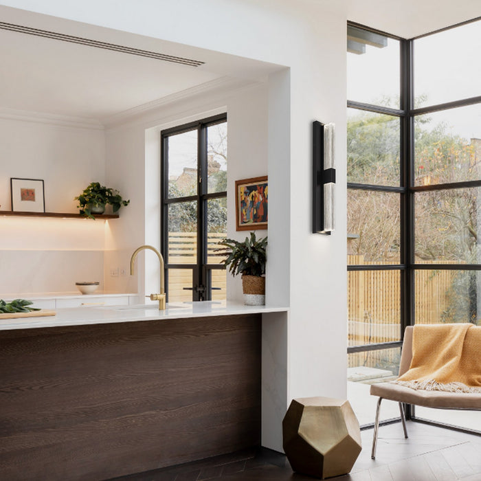 Alteck - AW0122-3CCT-W-BK - LED Wall Sconce - Arles - Sand Black