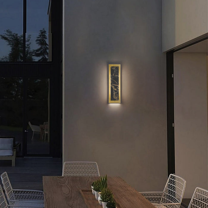 Alteck - AW0123-3CCT-W-PAB - LED Wall Sconce - Zoey - Painted Antique Brass