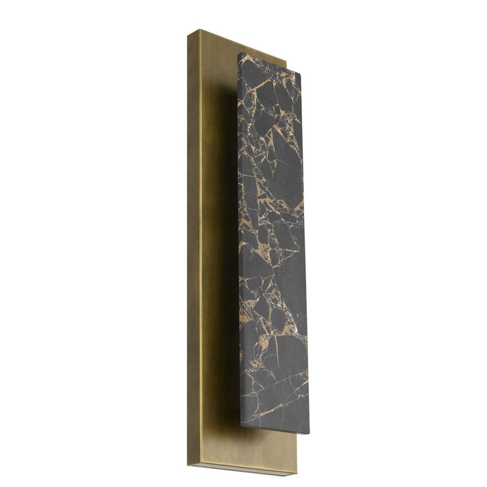 Alteck - AW0124-3CCT-W-PAB - LED Wall Sconce - Zoey - Painted Antique Brass