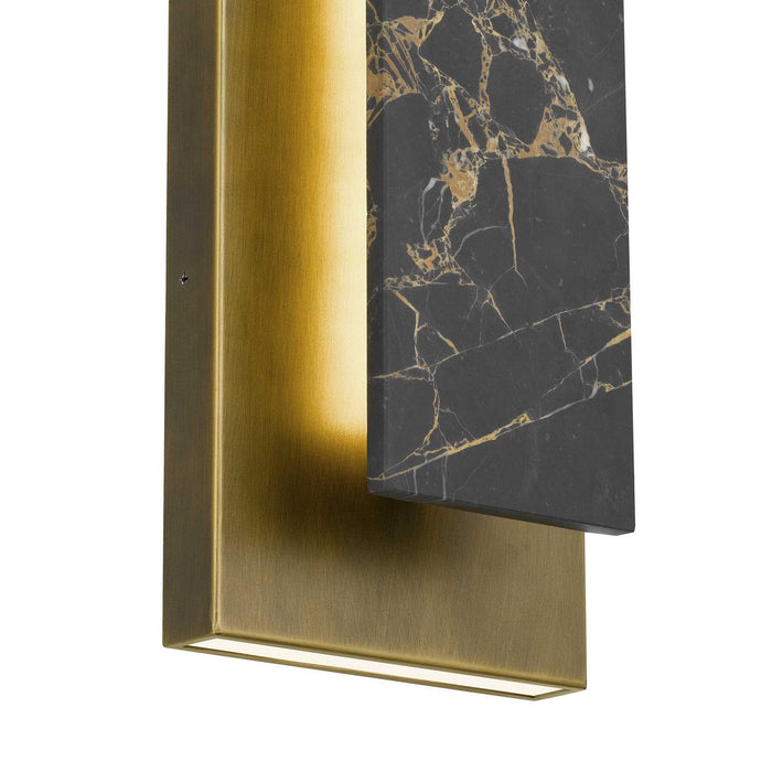 Alteck - AW0124-3CCT-W-PAB - LED Wall Sconce - Zoey - Painted Antique Brass