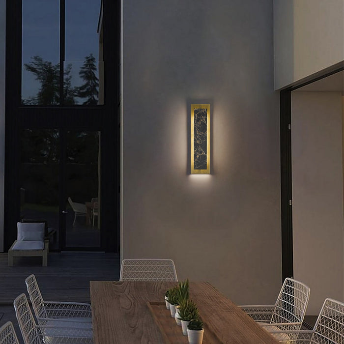 Alteck - AW0124-3CCT-W-PAB - LED Wall Sconce - Zoey - Painted Antique Brass