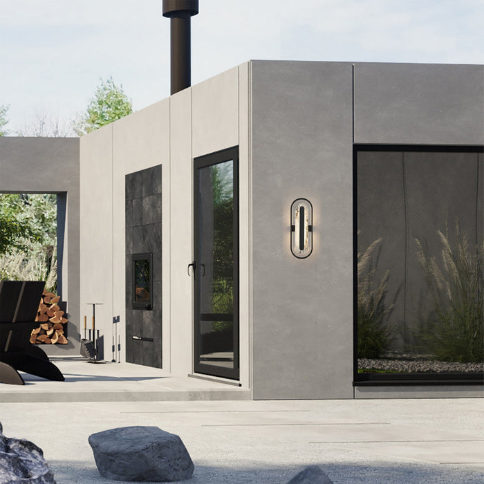 Alteck - AW0125-3CCT-W-BK - LED Wall Sconce - Roundabout - Painted Antique Brass