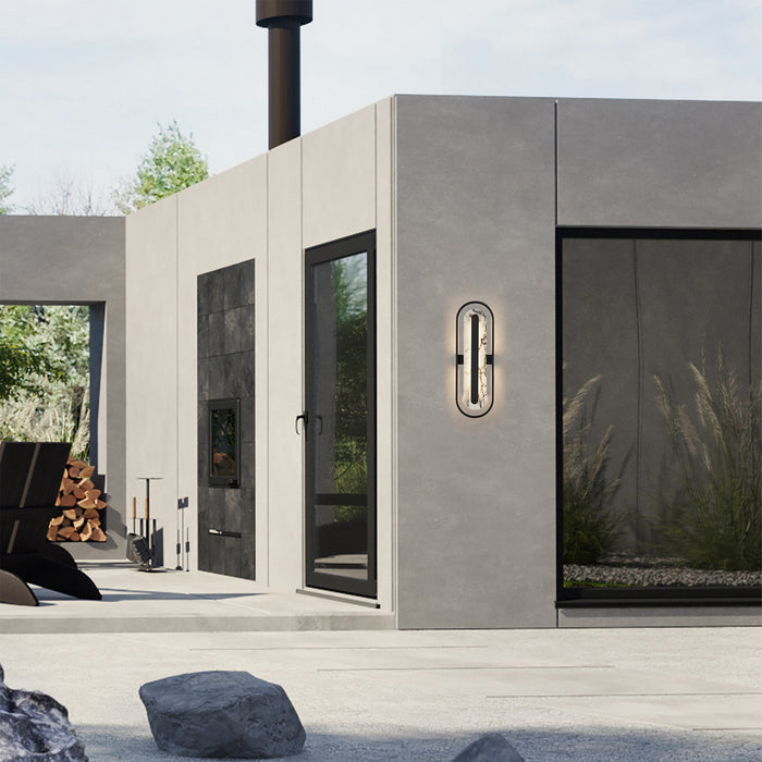 Alteck - AW0126-3CCT-W-BK - LED Wall Sconce - Roundabout - Sand Black