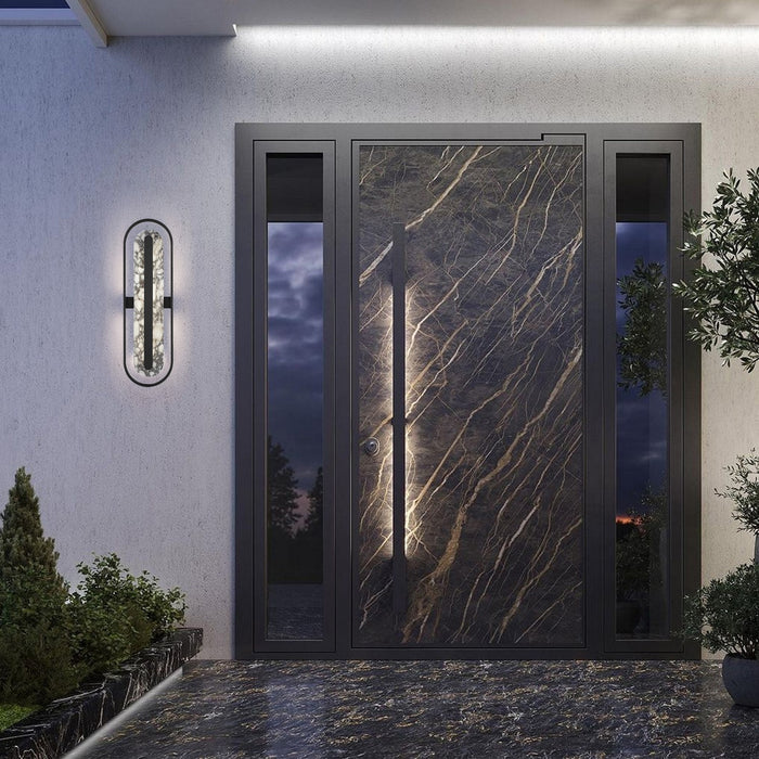 Alteck - AW0127-3CCT-W-BK - LED Wall Sconce - Roundabout - Sand Black