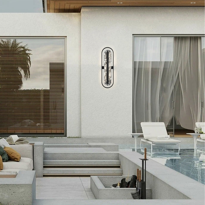 Alteck - AW0127-3CCT-W-BK - LED Wall Sconce - Roundabout - Sand Black