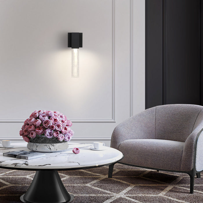 Alteck - AW0130-3CCT-W-BK - LED Wall Sconce - Folio - Sand Black