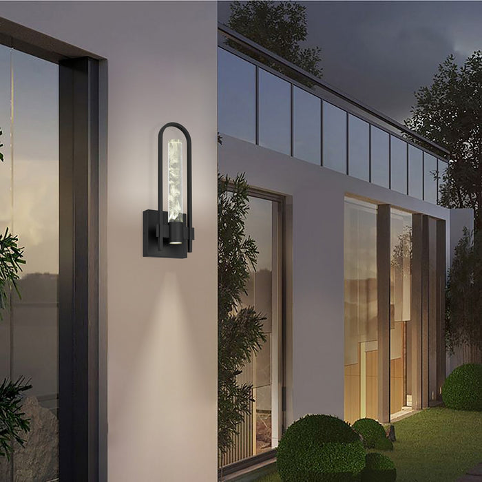 Alteck - AW0132-3CCT-W-BK - LED Wall Sconce - Arch - Sand Black