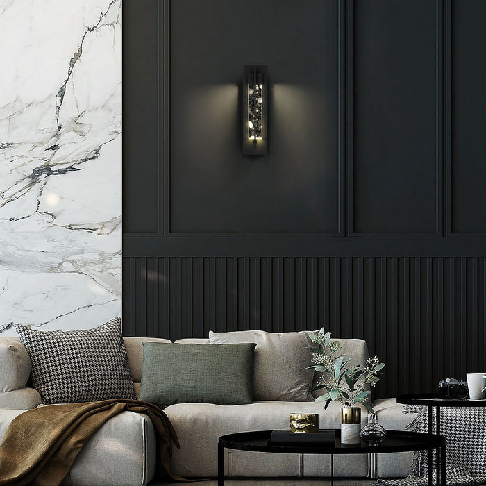 Alteck - AW0133-3CCT-W-BK - LED Wall Sconce - Rivera - Sand Black